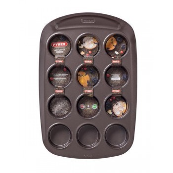 Форма для маффінів PYREX ASIMETRIA, 12 шт. 6.5 см