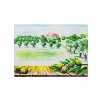 Обробна дошка Viva Olives & Trees, 35х25 см