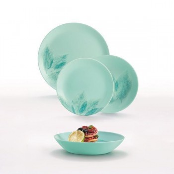 Сервіз LUMINARC DIWALI ARPEGIO TURQUOISE, 18 предметів