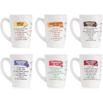 Чашка LUMINARC NEW MORNING CAKE RECIPES /320 мл. (Q3835)