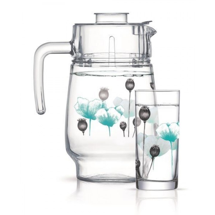 Набір Luminarc Amsterdam Turquoise, 7 предметів