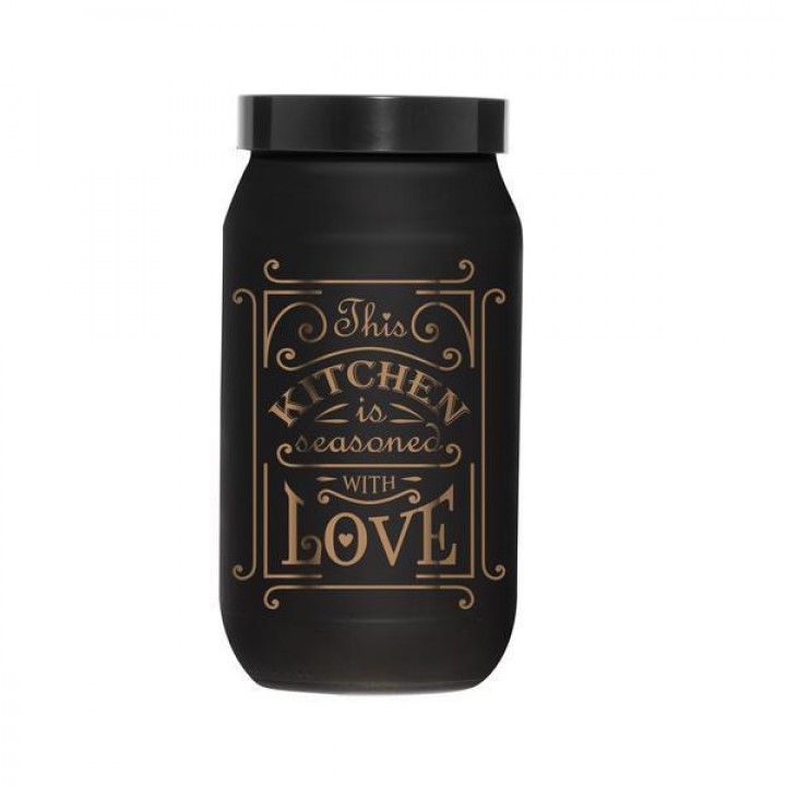 Банка Herevin Black, 1000 мл