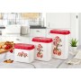 Контейнер для зберігання Ozmet Flowers, 2.5 л