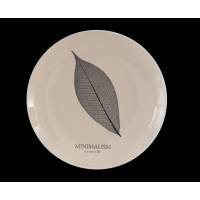 Тарілка Limited Edition MINIMALISM 17.5 см /десерт/ бежева (HTK-009)