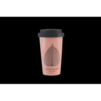 Чашка з силіконовою кришкою Limited Edition Minimalism
