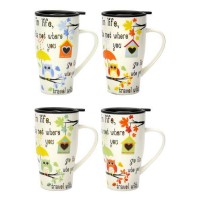 Чашка с крышкой Limited Edition Owl