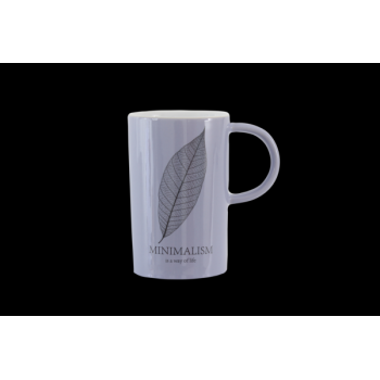 Чашка Limited Edition MINIMALISM 340 мл / фіолетова (HTK-023)