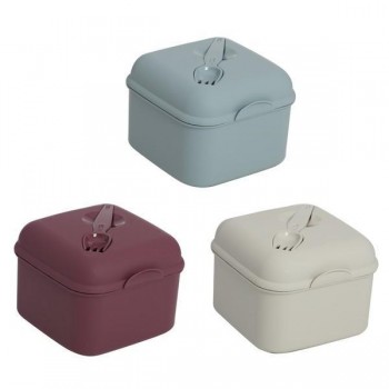 Ланчбокс з приборами Herevin Salad Box Nordic Mix