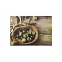 Разделочная доска VIVA OLIVES & OIL, 35х25 см