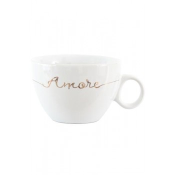 Чашка Limited Edition AMORE 420 мл /біла (HTK-003)