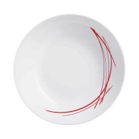 Тарілка ARCOPAL DOMITILLE ROUGE / 20 см / суп.