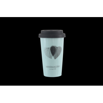Чашка з силіконовою кришкою Limited Edition Minimalism