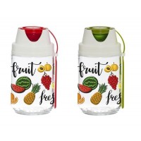 Банка з виделкою і контейнером Herevin Fruit-Salad, 660 мл