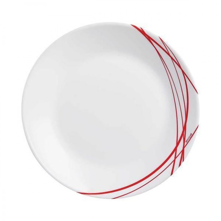 Тарілка ARCOPAL DOMITILLE ROUGE / 18 см / десерт. (Тарілки) P3349 - Інтернет - магазин "Моя Тарілка" ™