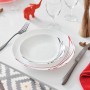 Тарілка ARCOPAL DOMITILLE ROUGE / 18 см / десерт. (Тарілки) P3349 - Інтернет - магазин "Моя Тарілка" ™