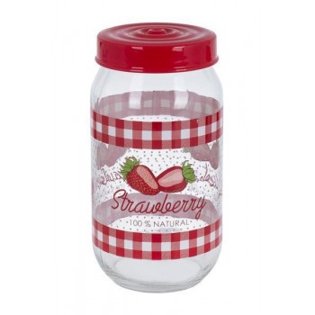 Банка HEREVIN Strawberry, 1.0 л