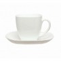 Сервіз чайний LUMINARC CARINE WHITE (CARINE CUP + LOTUSIA SAUCER), 12 предметів