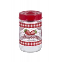 Банка HEREVIN Strawberry, 600 мл