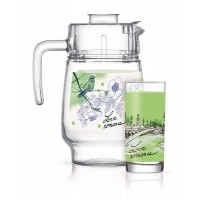 Набор Luminarc Love Romance Green, 7 предметов