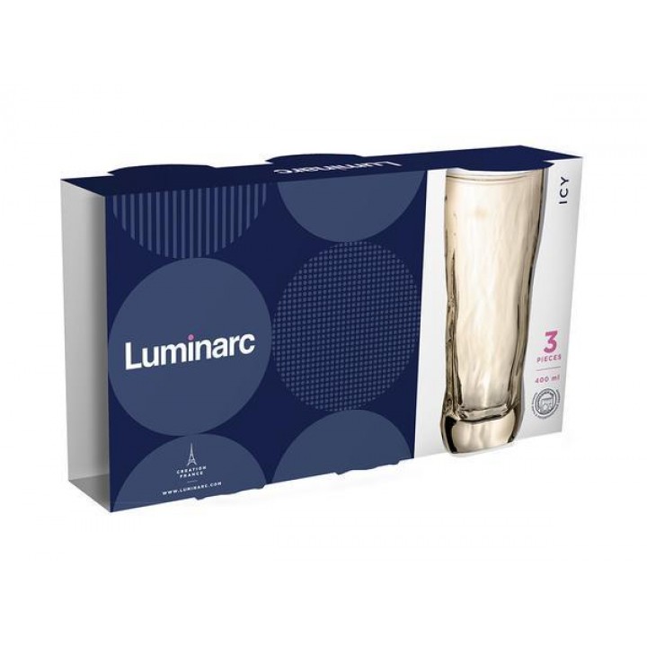 Набор стаканов Luminarc Айси Золотой Мед
