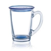 Чашка LUMINARC NEW MORNING BLUE з кришкою. / 320 мл