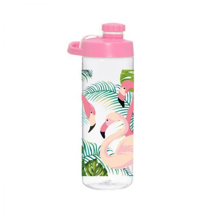 Пляшка для спорту HEREVIN Screw cap-Flamingo