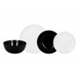 Сервиз LUMINARC DIWALI BLACK & WHITE, 19 предметов