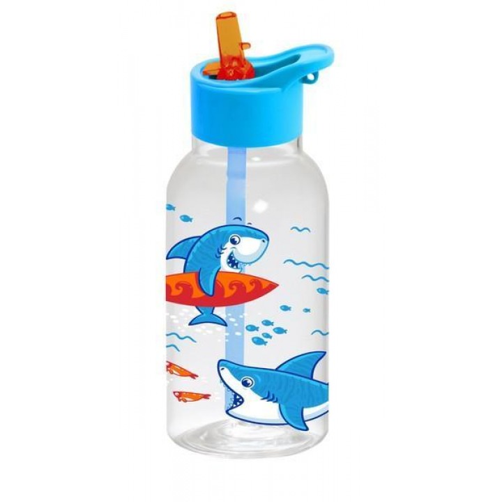 Пляшка для води з трубочкою Herevin Shark