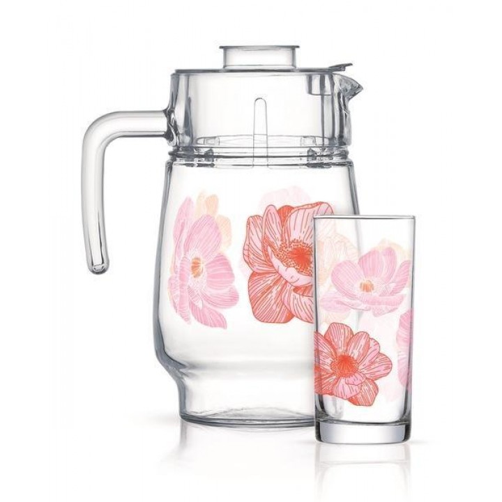 Набор Luminarc Anabella Pink, 7 предметов