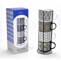 Набор чашек на подставке Limited Edition Scandia