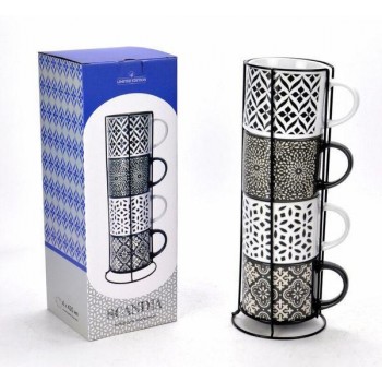 Набір чашок на підставці Limited Edition Scandia