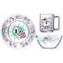 Набір посуду дит. ОСЗ DISNEY МИННИ И ЕДИНОРОГ /НАБІР/ 3 пр. короб (18с2055 ДЗ МинниЕдин)
