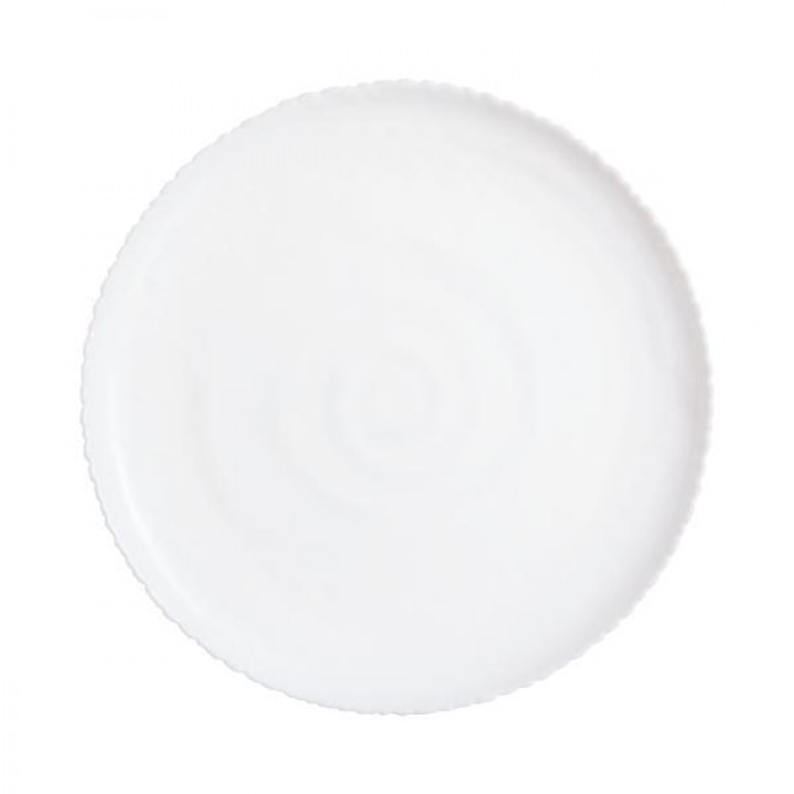 Тарелка обеденная Luminarc Ammonite White