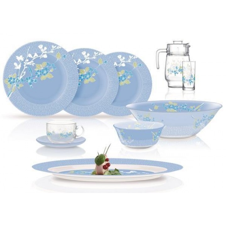 Сервіз Luminarc Japanese Blue, 46 предметів
