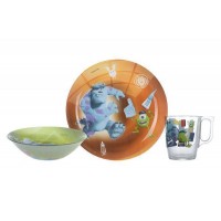 Набор детский Luminarc Disney Monsters, 3 предмета
