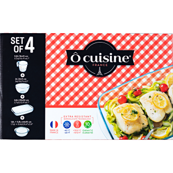 Набір посуду O CUISINE, 4 предмети