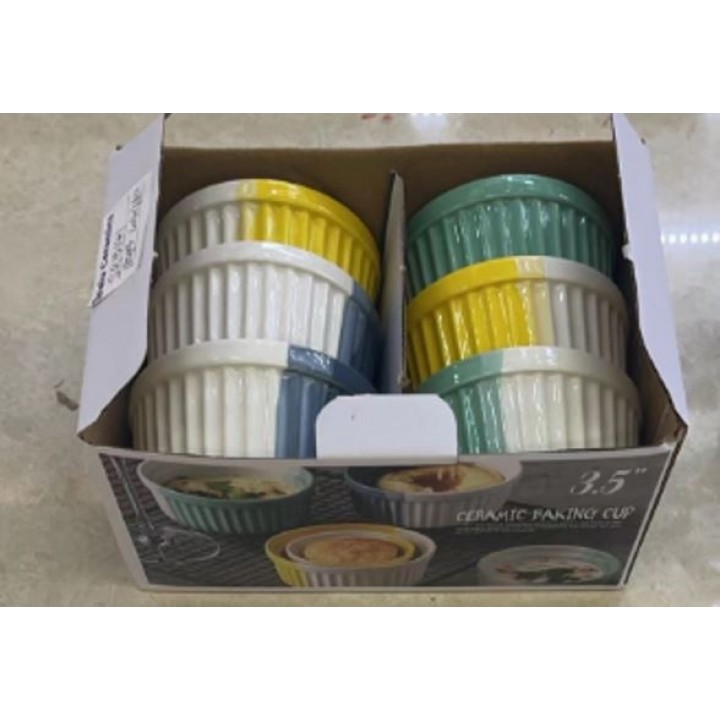 Набор форм LED Ramekin Color, 6Х150 мл