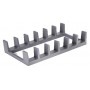 Подставка для тарелок и крышек Idea Home Grey (00660)