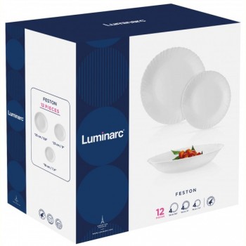 Сервіз Luminarc Feston, 12 предметів