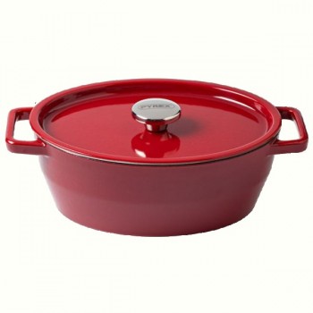 Каструля Pyrex Slow Cook red, (4 л)