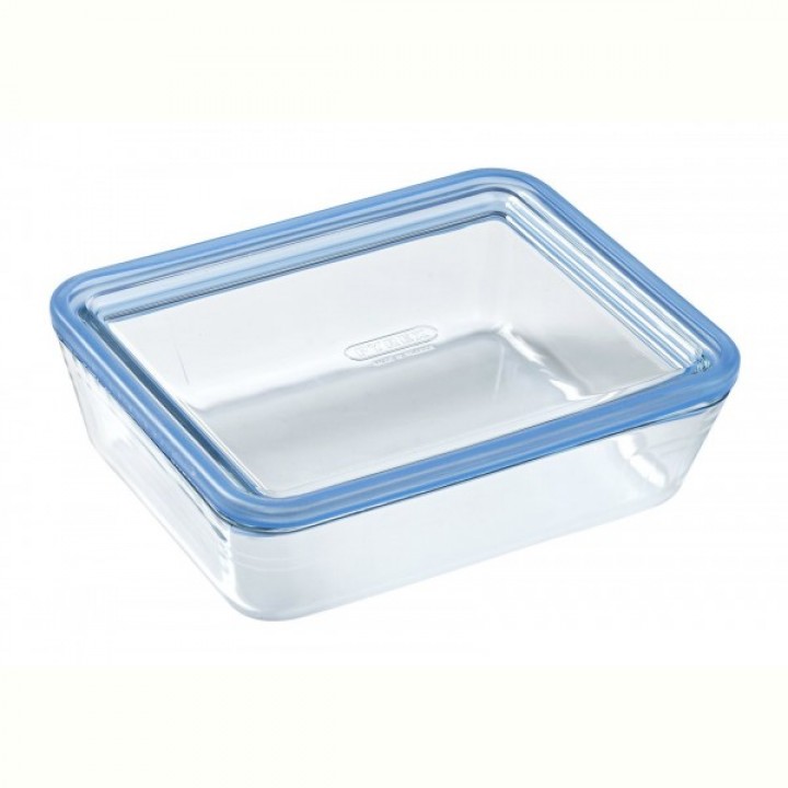 Форма с крышкой Pyrex Pure Glass, 22x17x6 см