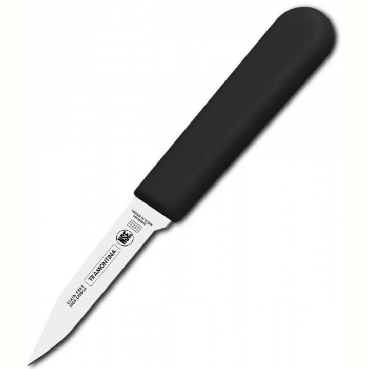 Нож для овощей Tramontina Profissional Master black, 76 мм