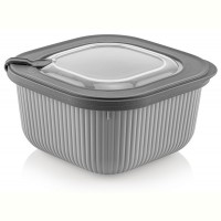 Контейнер Idea Home 00683 Line Box Gray 1.8 л (00683 Gray)