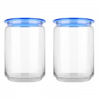 Набір банок Luminarc Plano Blue, 2х1.0 л