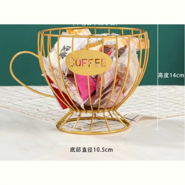 Ваза для фруктів Viva Lacy Cup Gold