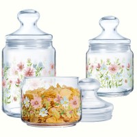 Набор банок Luminarc Club Roisin, 3х0.5, 0.75, 1 л