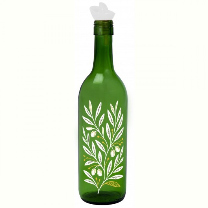 Бутылка для масла Herevin Emerald Green Olive Branch 0.75 л (151150-087)