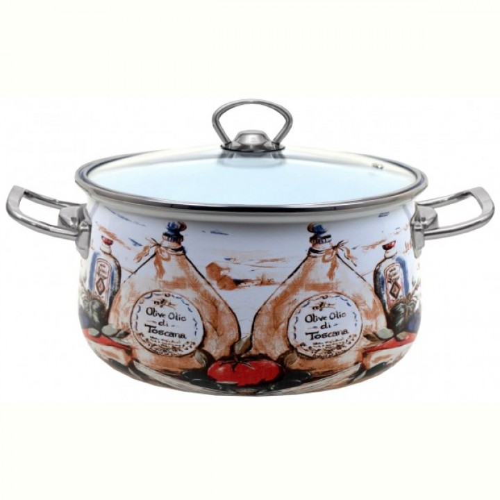 Каструля Idea Home 2239 Olive Olio (6.5 л) 24 см 