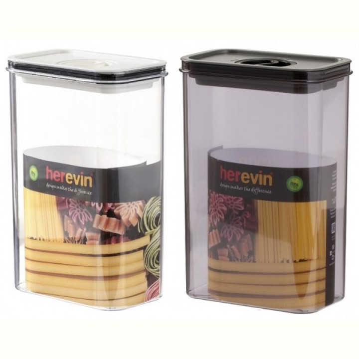 Контейнер HEREVIN Canister-Vacuum Lid-White-Black 2.5 л (161189-000)