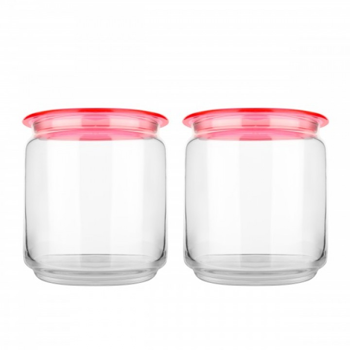 Набір банок Luminarc Plano Pink, 2х0.75 л